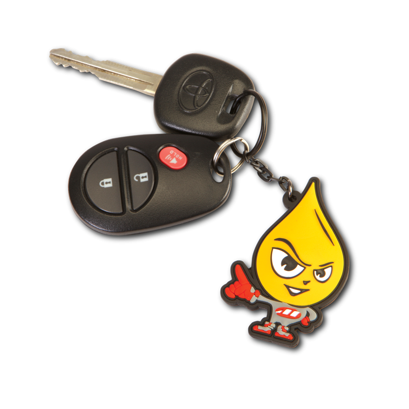 OILY GUY KEYCHAIN